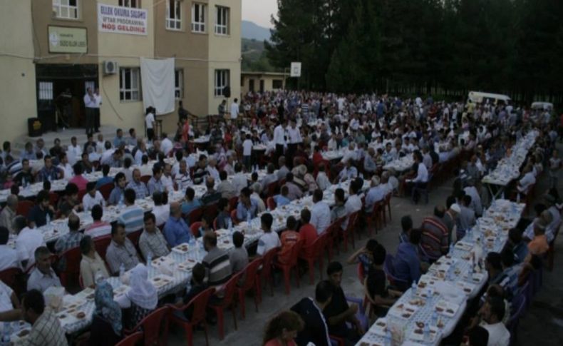 Osmaniye'de iftar coşkusu