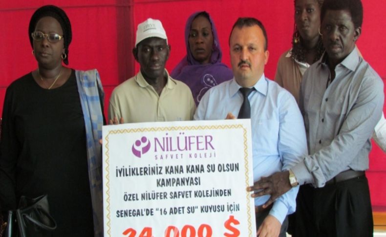 Özel Nilüfer Safvet Koleji Senegal’de 16 su kuyusu açtıracak