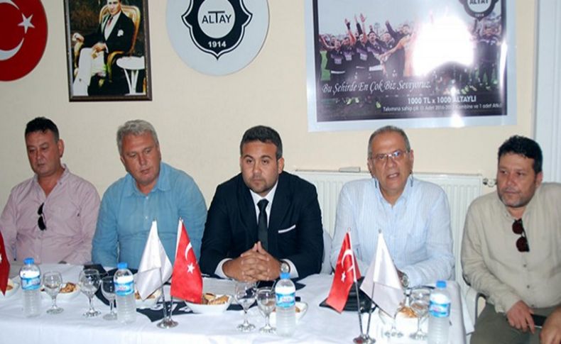 Özgür Ekmekçioğlu, Altay'ın en genç başkanı oldu