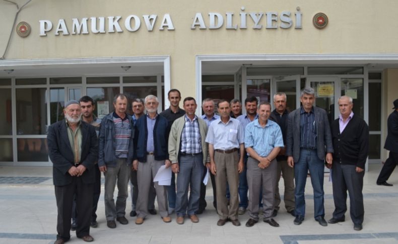 Pamukova'da çiftçiler, dolandırıldıkları gerekçesiyle suç duyurusunda bulundu