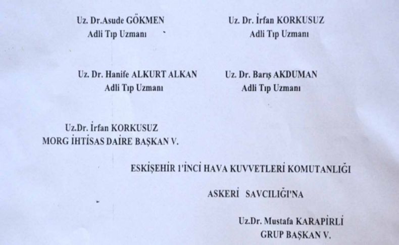 Patlamada şehit olan askerin dokusundaki plastik patlayıcı kimyasalı raporu (2)