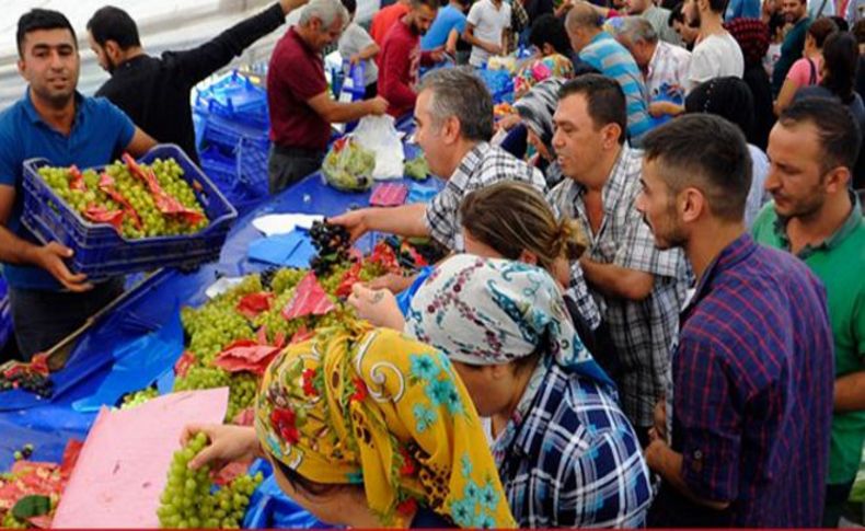 Pazara gidenler şaştı kaldı! Her şey bedava çünkü...