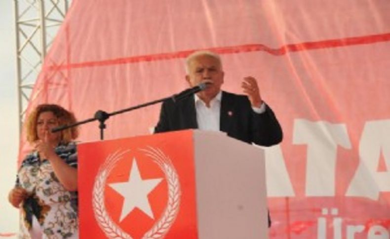 Gündoğdu'da son miting Perinçek'ten: CHP'ye verilen her oy