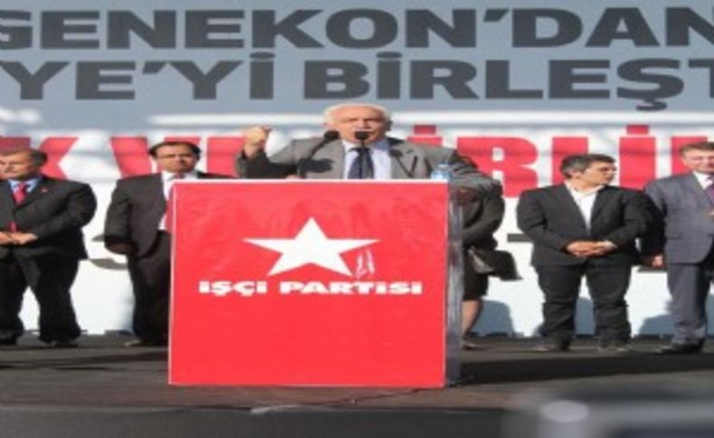 Perinçek 6 yıl sonra İzmir'de