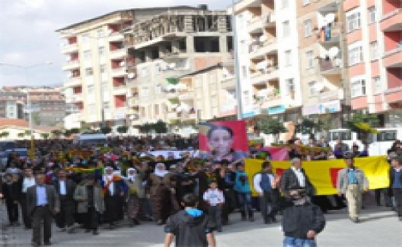 PKK'lının cenazesinde olay çıktı