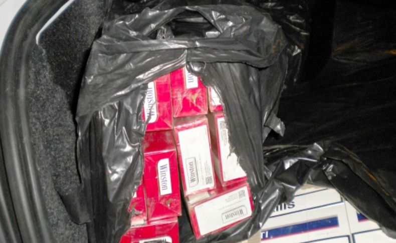 Polis, 18 bin 759 paket kaçak sigara ele geçirdi