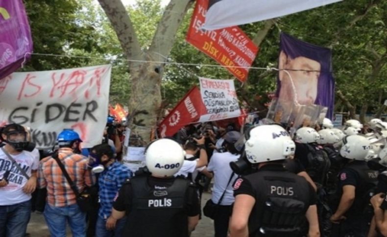 Polis Gezi Parkı'na geldi, Taksim Meydanı'na döndü