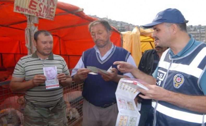 Polisten kurban alışverişinde sahte para uyarısı