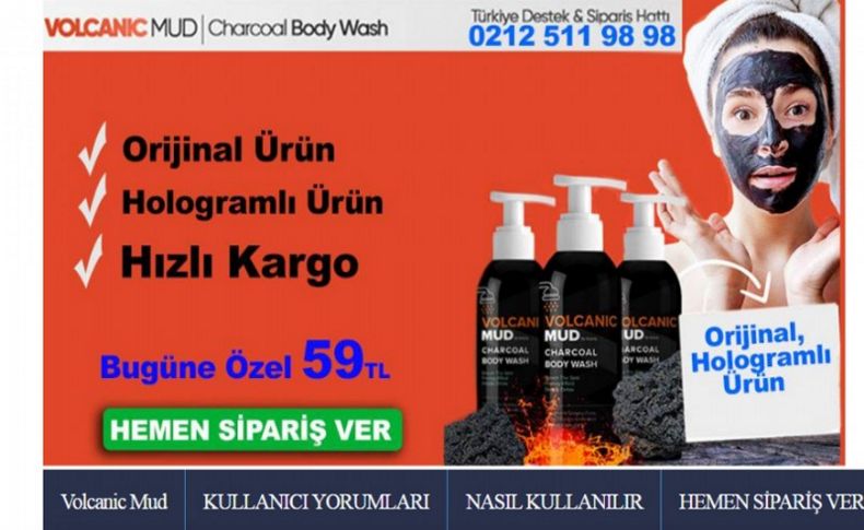 Pürüzsüz beyaz ciltlere sahip olmak için Volcanic Mud