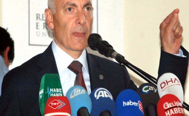 Recep Tayyip Erdoğan Üniversitesi Rektörü Prof. Dr. Yılmaz istifa etti