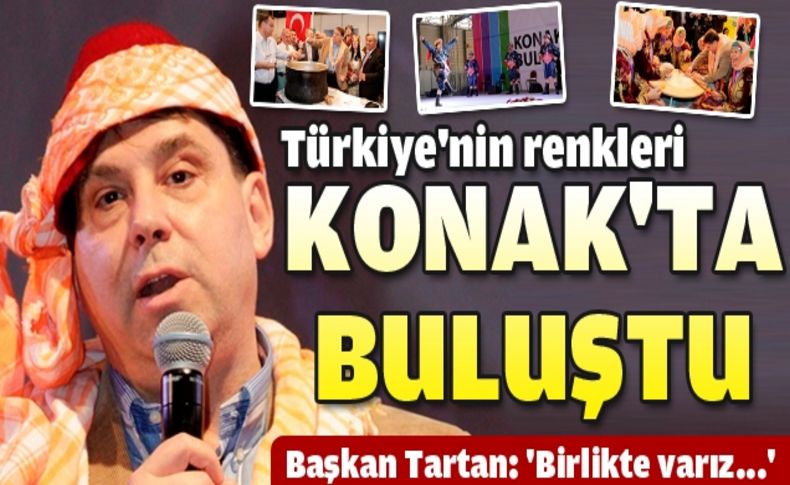 Renkler İzmir’de buluştu