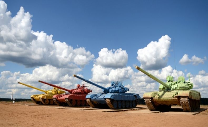 Rus tankları ABD’ye meydan okudu