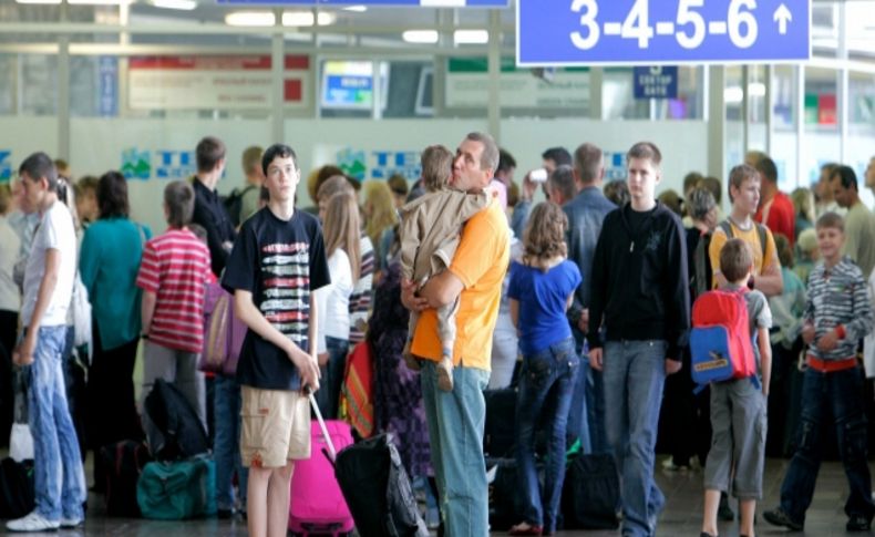 Rus turistler geçen yıl yurt dışında 43 milyar dolar harcadı
