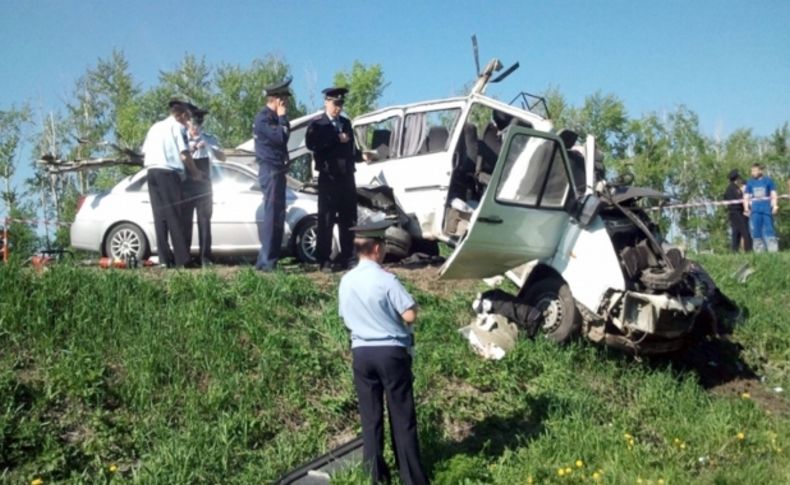 Rusya’da trafik kazası:10 ölü