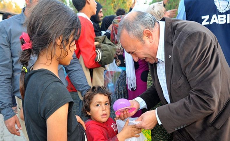 'Sakin Şehir'de mülteci çocuklara moral