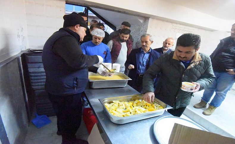 Sabah çorbası Kemalpaşa Belediyesi'nden