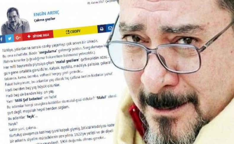 Sabah yazarı Engin Ardıç'a soruşturma