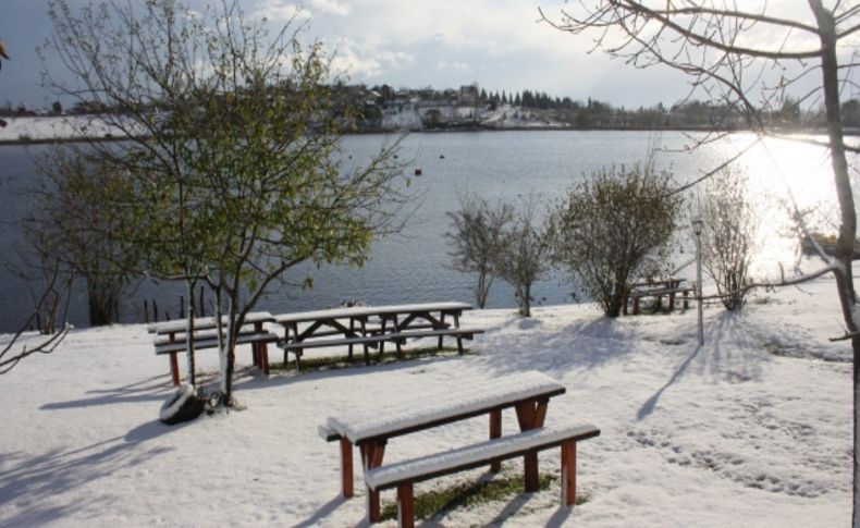 Sakarya'da kar yağışı