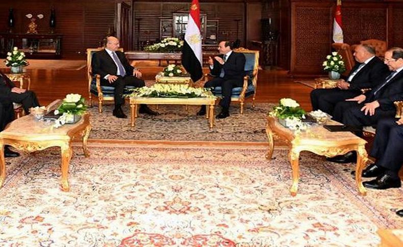 Salih ile Sisi görüşmesinde 'bayrak krizi' tartışması