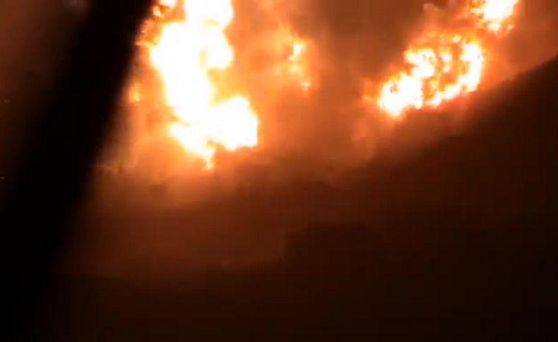 Şam’ı sarsan büyük patlamalar kameraya yansıdı