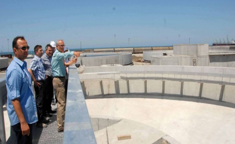 Samsun'da hizmete girecek atık su tesisi bölgenin en büyüğü olacak