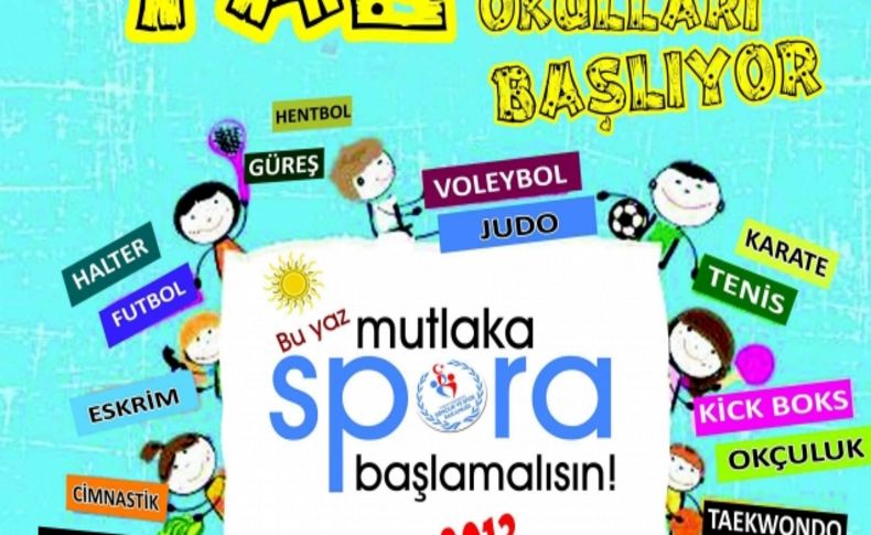 Samsun'daki Yaz Spor Okulları 28 Haziran'da açılıyor