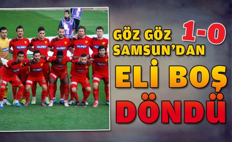 Samsunspor 1-0 Göztepe