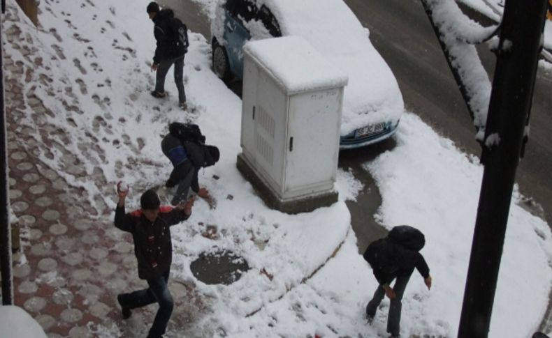 Samsun'un Bafra ilçesinde okullar tatil