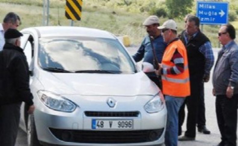 ​Mahallede hırsızlara karşı silahlı nöbet