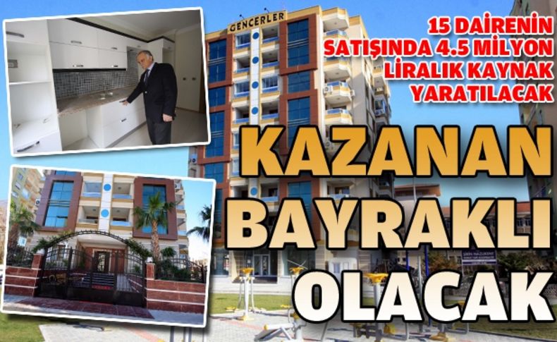 Satılık daireler Bayraklı’ya gelir olacak