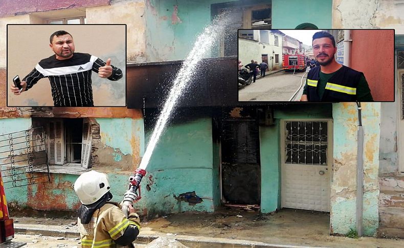 Sayaç okumaya gitti, baba-oğlun hayatını kurtardı