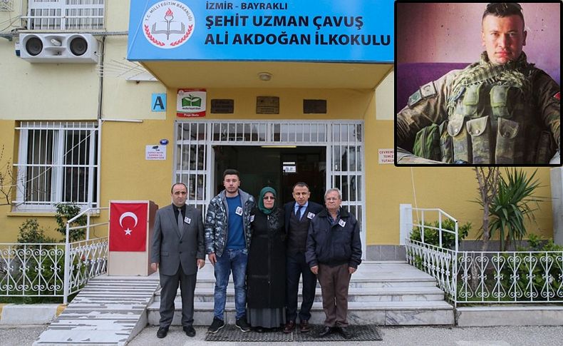 Şehidin adı mezun olduğu okula verildi