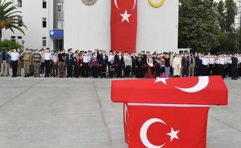 Şehit Jandarma Uzman Çavuş Konukçu'nun naaşı memleketi Konya'ya uğurlandı