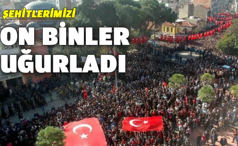 Şehitlerin acısı yürekleri dağladı