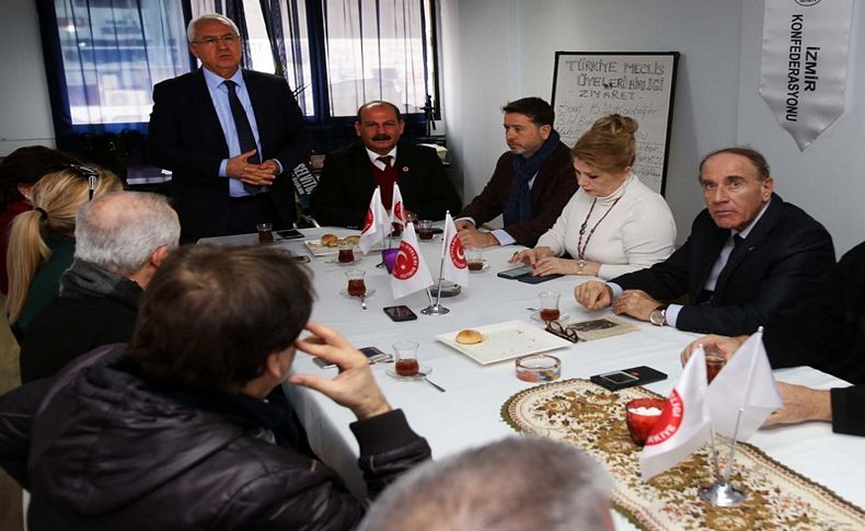 Selvitopu, Meclis Üyeleri Birliği’ne konuk oldu