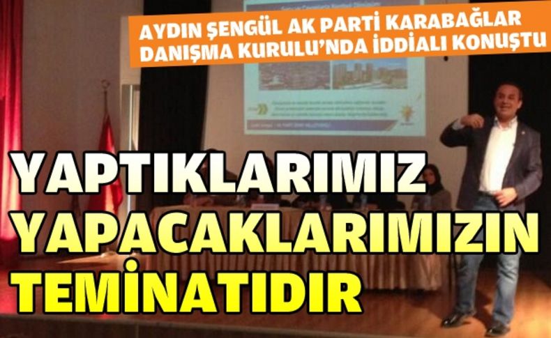 Şengül'den kentsel dönüşümde ''kimse endişelenmesin'' mesajı