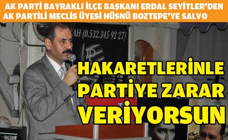 Seyitler'den Boztepe'ye sert tepki