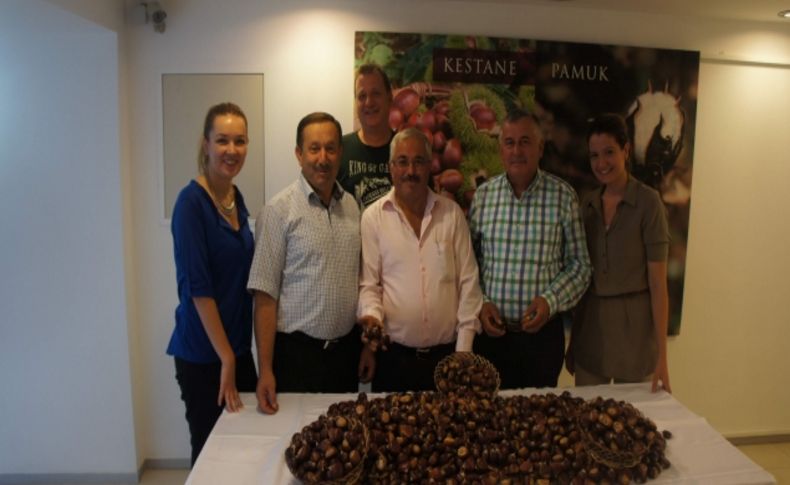 Sezonun ilk kestanesi borsada