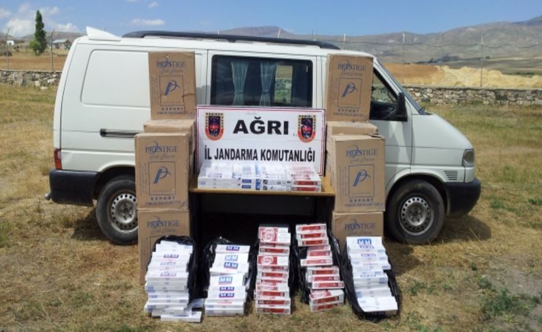 Siirt'te 28 bin 840 paket kaçak sigara ele geçirildi