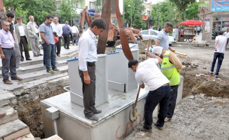 Siirt’te çöp konteynerleri yeraltına alınıyor
