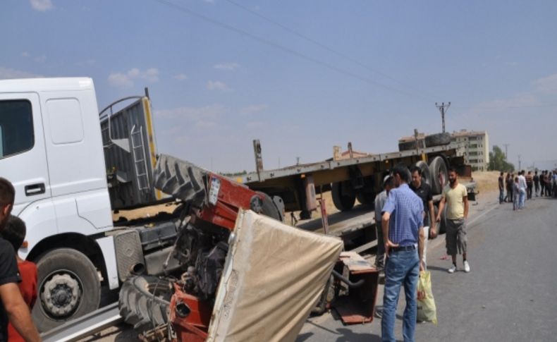 Silopi’de trafik kazası: 1 yaralı