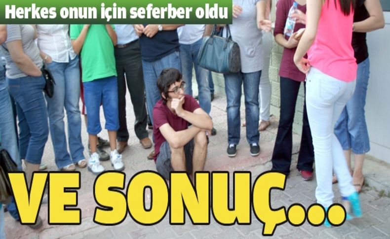 Sınava kimliksiz gelen genç için seferber olundu