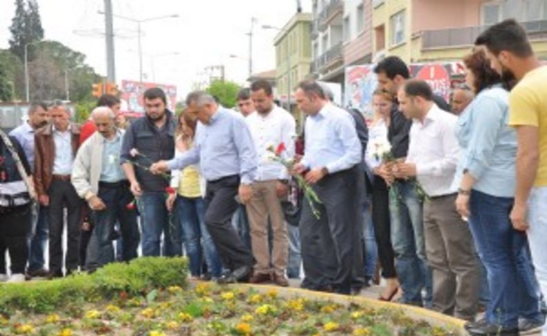 Soma'da buruk 1 Mayıs kutlaması