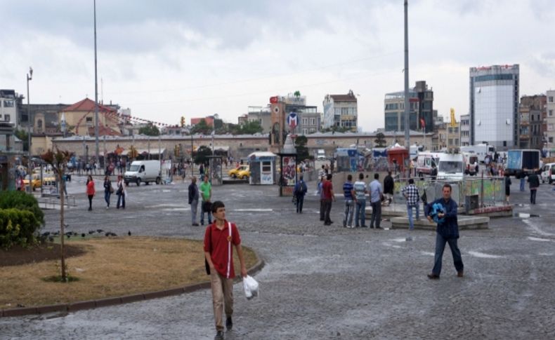 Taksim’de hayat normale dönüyor