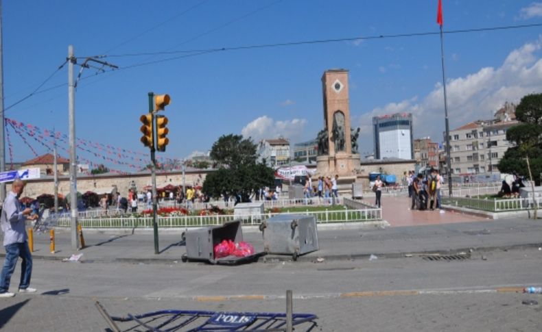 Taksim’de müdahaleler devam ediyor