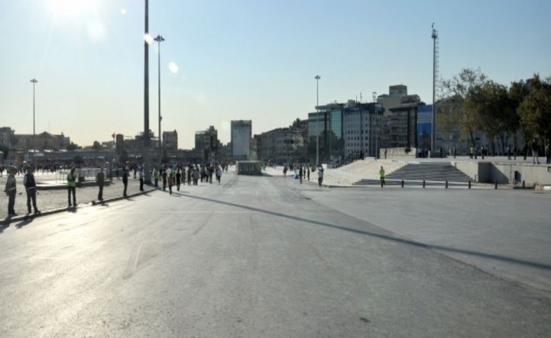 Taksim’de olağanüstü güvenlik önlemi