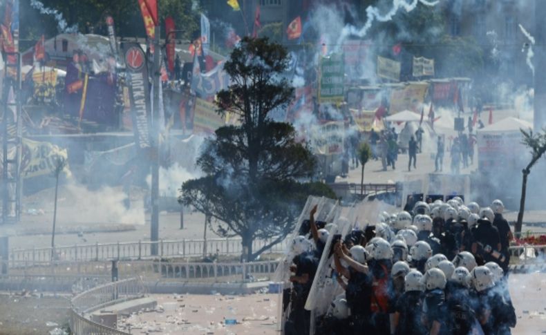 Taksim'de tansiyon düşmüyor