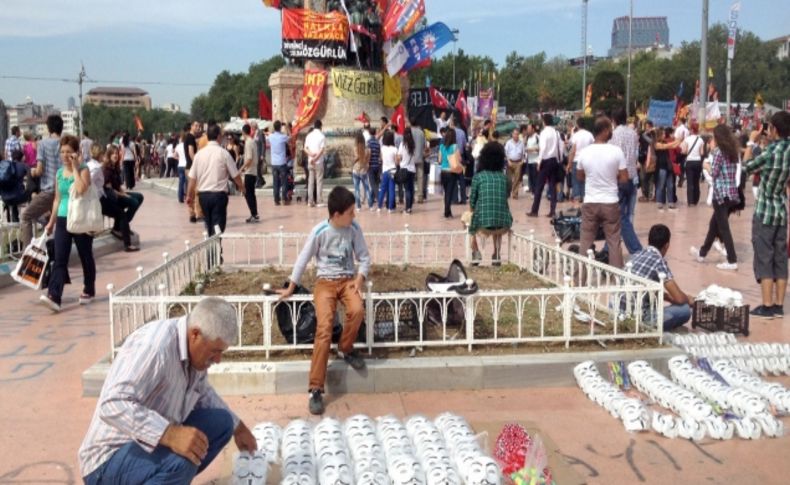 Taksim’i işbortacılar bastı