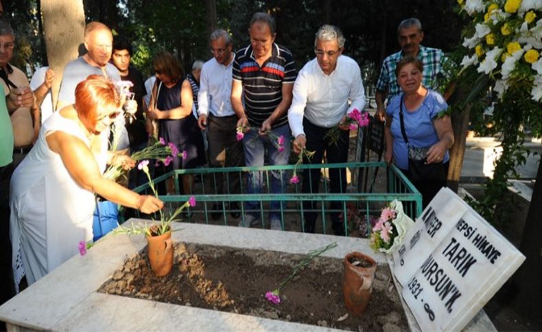 Tarık Dursun K mezarı başında anıldı