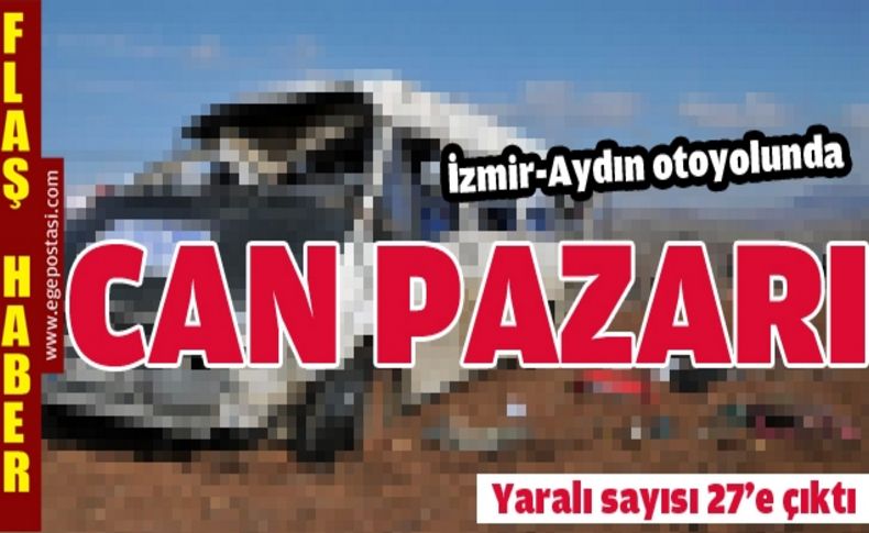 Tarım işçilerini taşıyan minübüs devrildi:Yaralı sayısı 27'ye çıktı